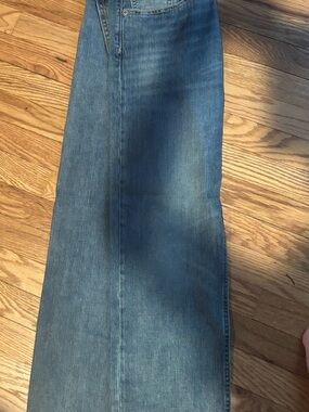 Banana Republic Slim Straight Jeans in Medium Blue Wash